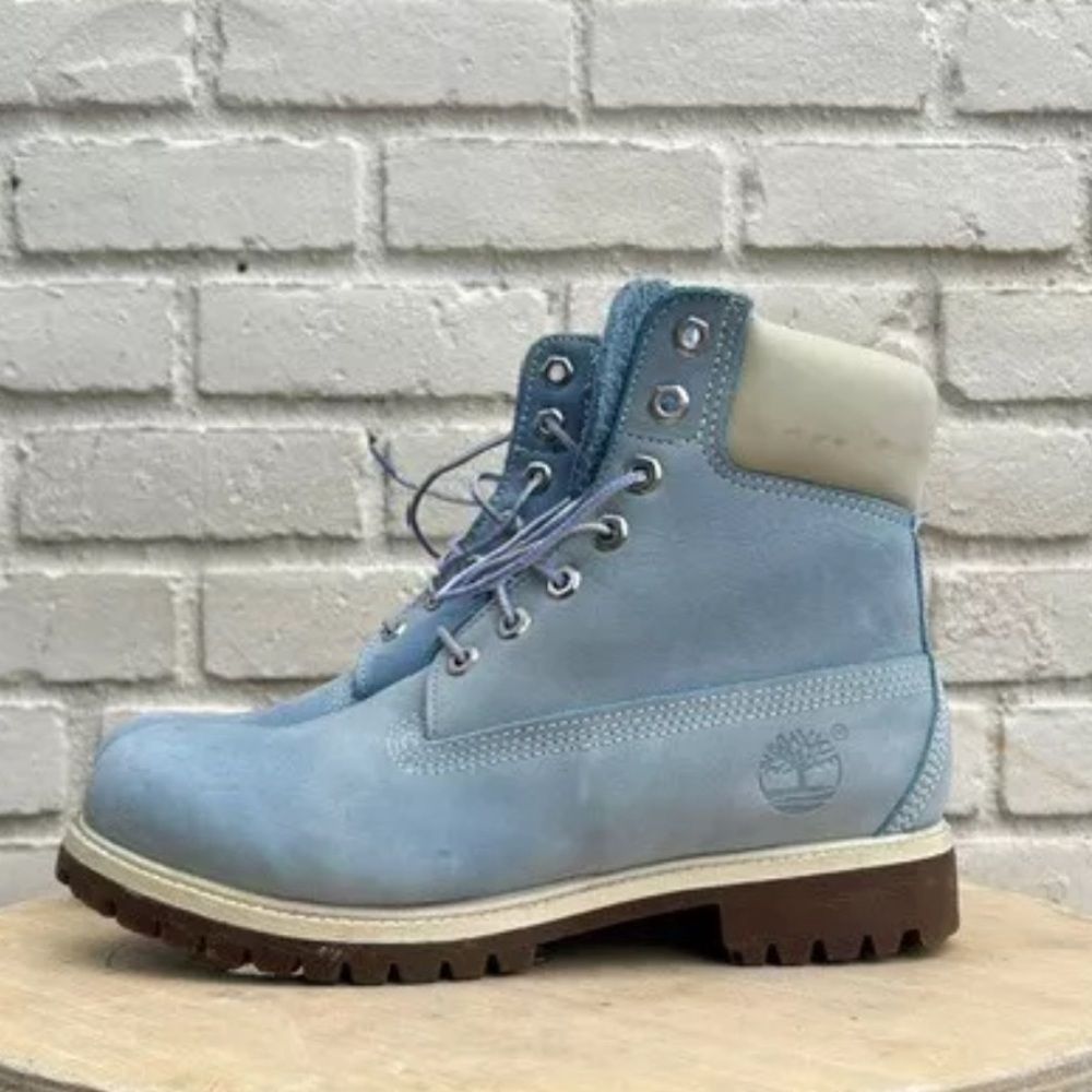 🩵BABY BLUE TIMBS🩵